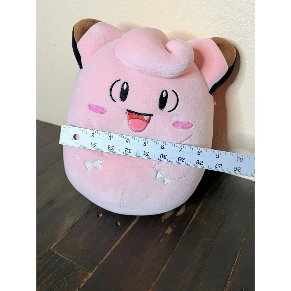 Pokémon Squishmallows Clefairy Pink Plush 11